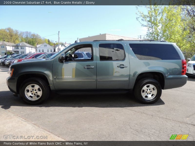Blue Granite Metallic / Ebony 2009 Chevrolet Suburban LT 4x4