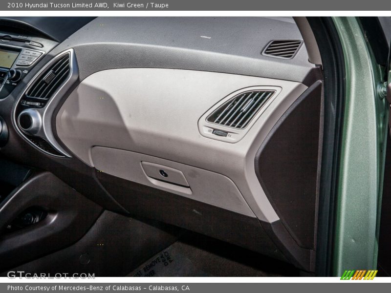 Kiwi Green / Taupe 2010 Hyundai Tucson Limited AWD