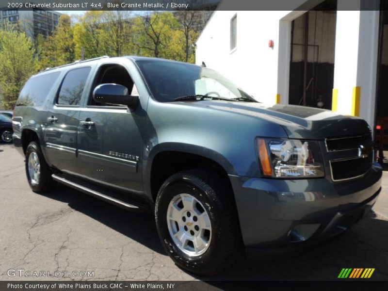 Blue Granite Metallic / Ebony 2009 Chevrolet Suburban LT 4x4