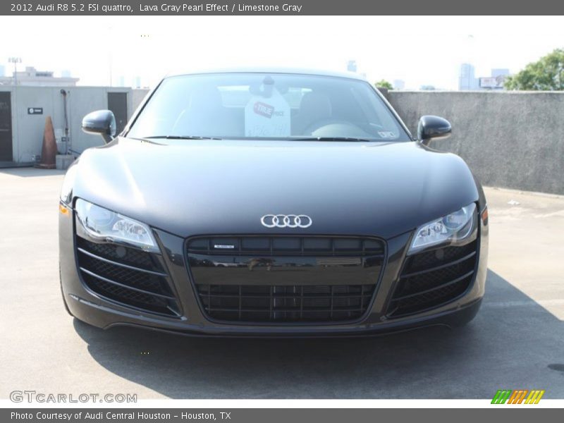 Lava Gray Pearl Effect / Limestone Gray 2012 Audi R8 5.2 FSI quattro