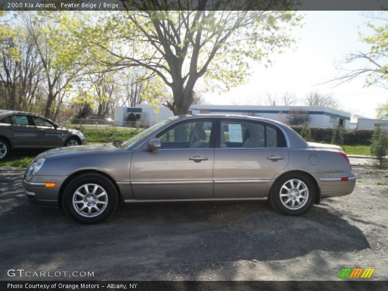 Pewter Beige / Beige 2008 Kia Amanti