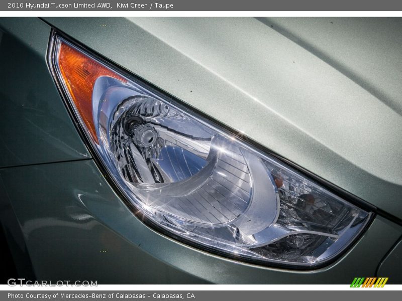 Kiwi Green / Taupe 2010 Hyundai Tucson Limited AWD