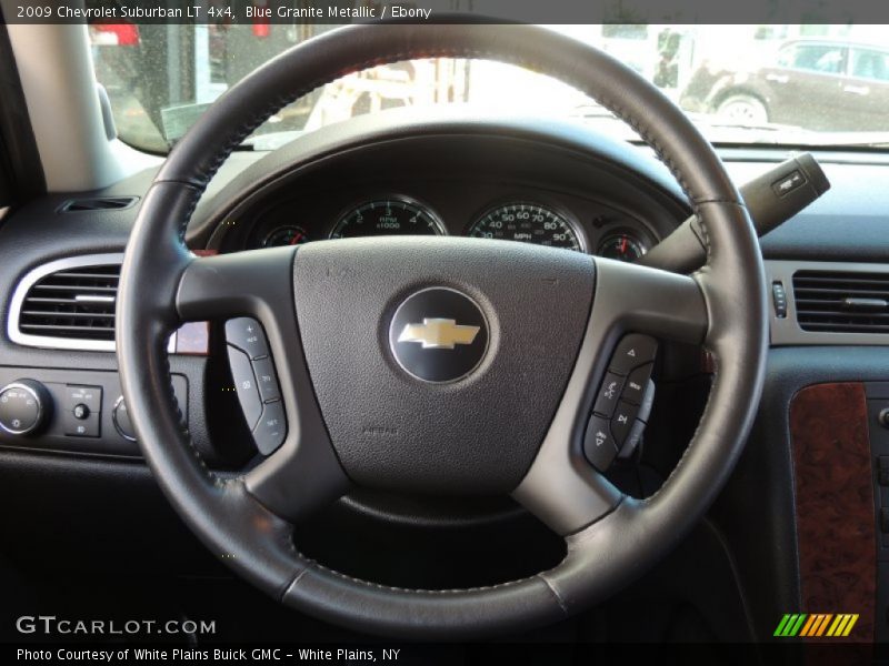 Blue Granite Metallic / Ebony 2009 Chevrolet Suburban LT 4x4