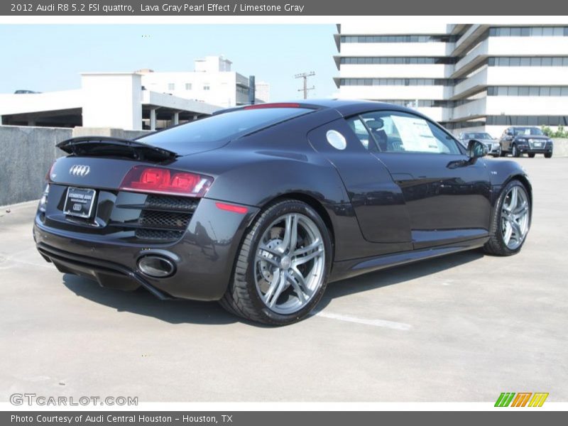 Lava Gray Pearl Effect / Limestone Gray 2012 Audi R8 5.2 FSI quattro