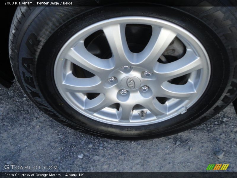Pewter Beige / Beige 2008 Kia Amanti