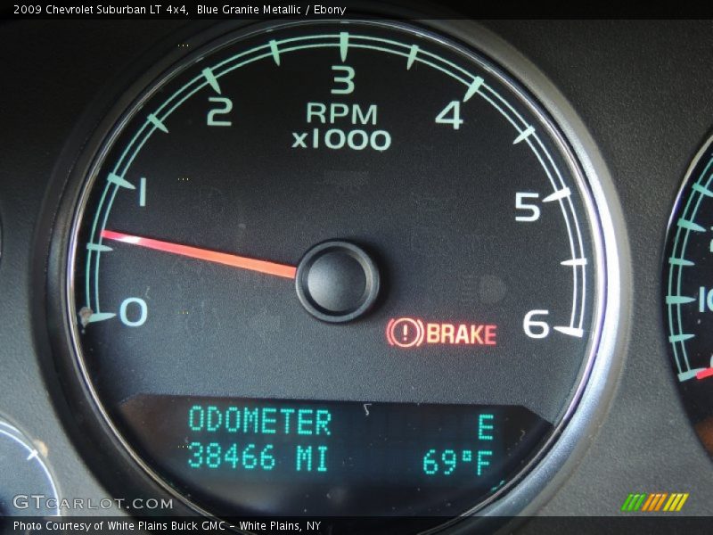 Blue Granite Metallic / Ebony 2009 Chevrolet Suburban LT 4x4