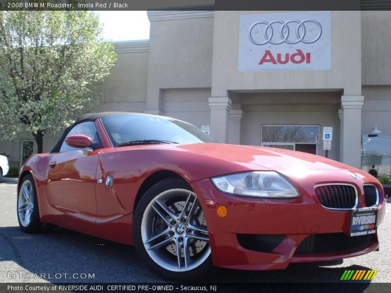 Imola Red / Black 2008 BMW M Roadster