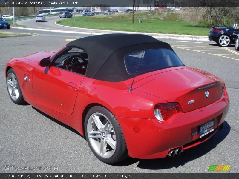 Imola Red / Black 2008 BMW M Roadster