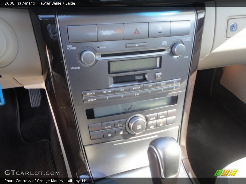 Pewter Beige / Beige 2008 Kia Amanti