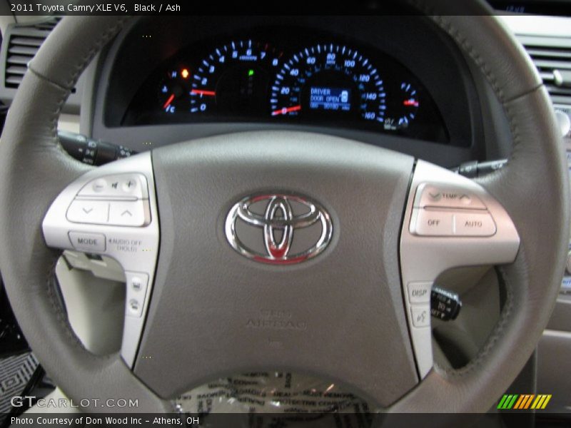Black / Ash 2011 Toyota Camry XLE V6