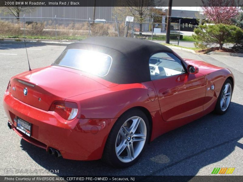 Imola Red / Black 2008 BMW M Roadster