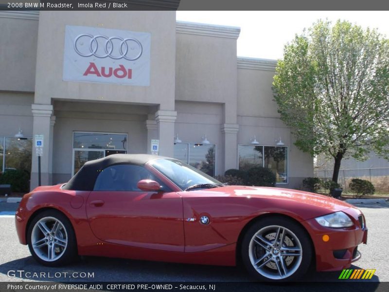 Imola Red / Black 2008 BMW M Roadster
