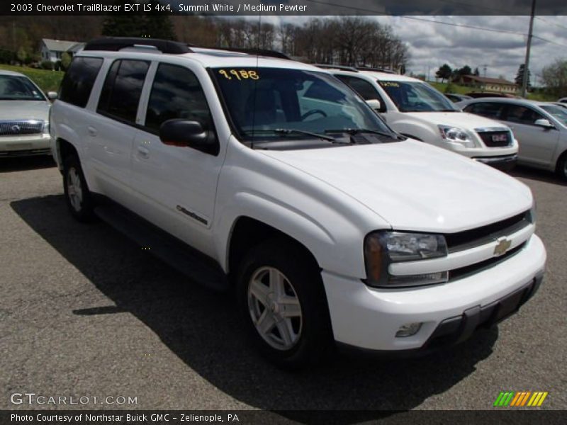Summit White / Medium Pewter 2003 Chevrolet TrailBlazer EXT LS 4x4