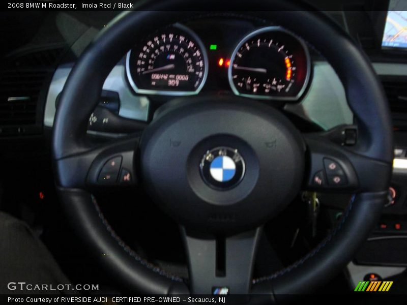 Imola Red / Black 2008 BMW M Roadster