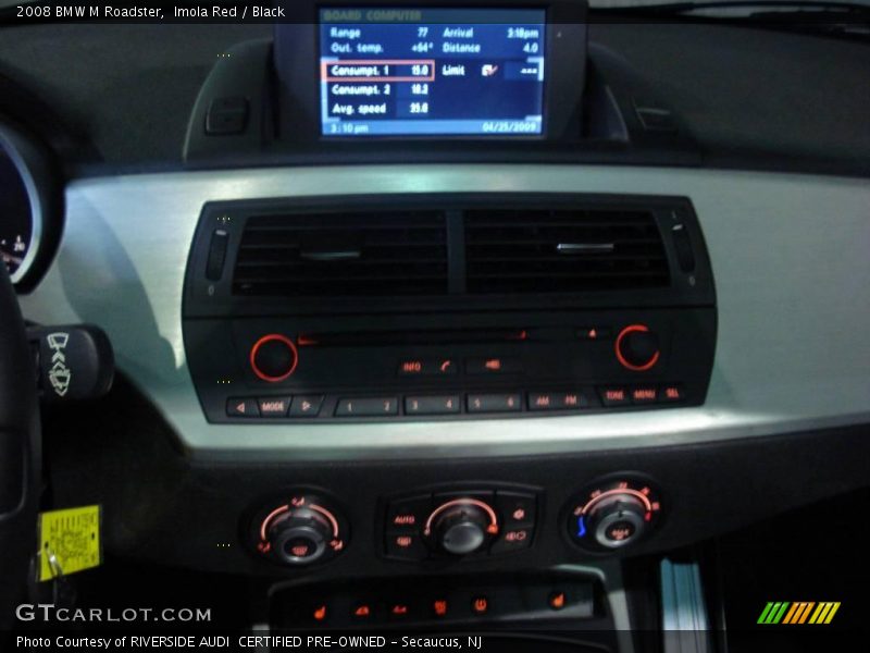 Imola Red / Black 2008 BMW M Roadster