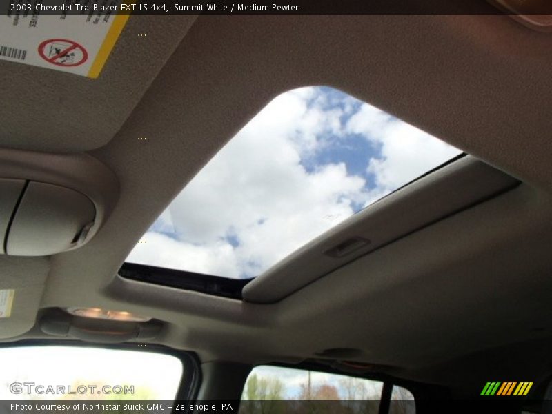 Summit White / Medium Pewter 2003 Chevrolet TrailBlazer EXT LS 4x4