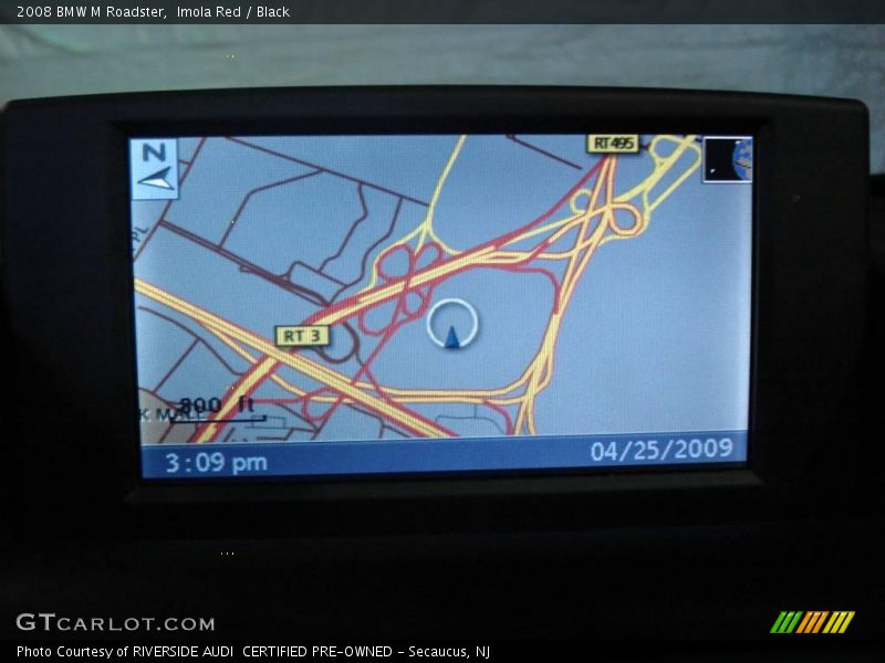 Imola Red / Black 2008 BMW M Roadster