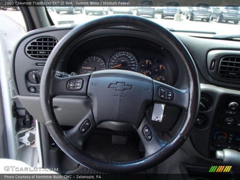 Summit White / Medium Pewter 2003 Chevrolet TrailBlazer EXT LS 4x4