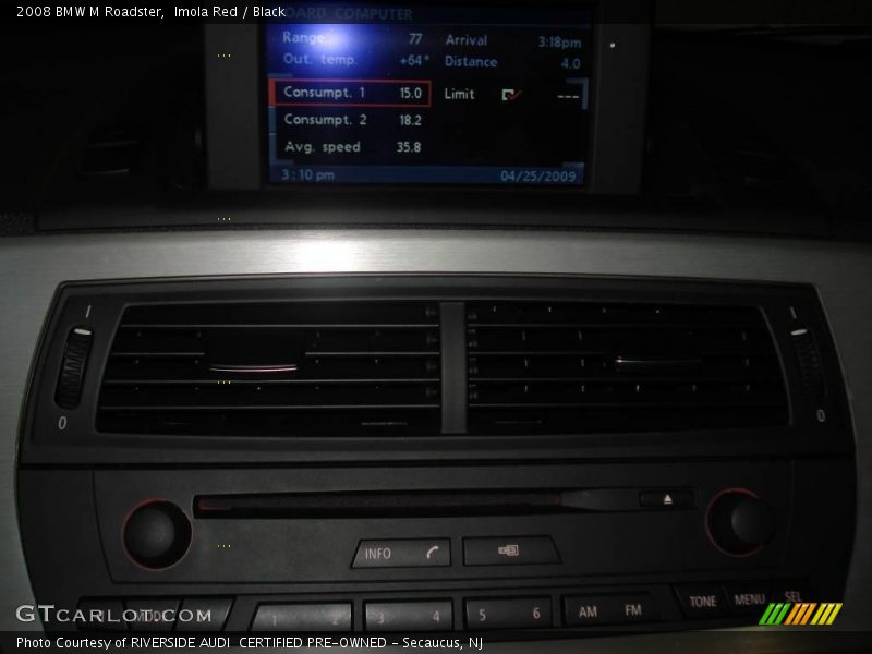 Imola Red / Black 2008 BMW M Roadster