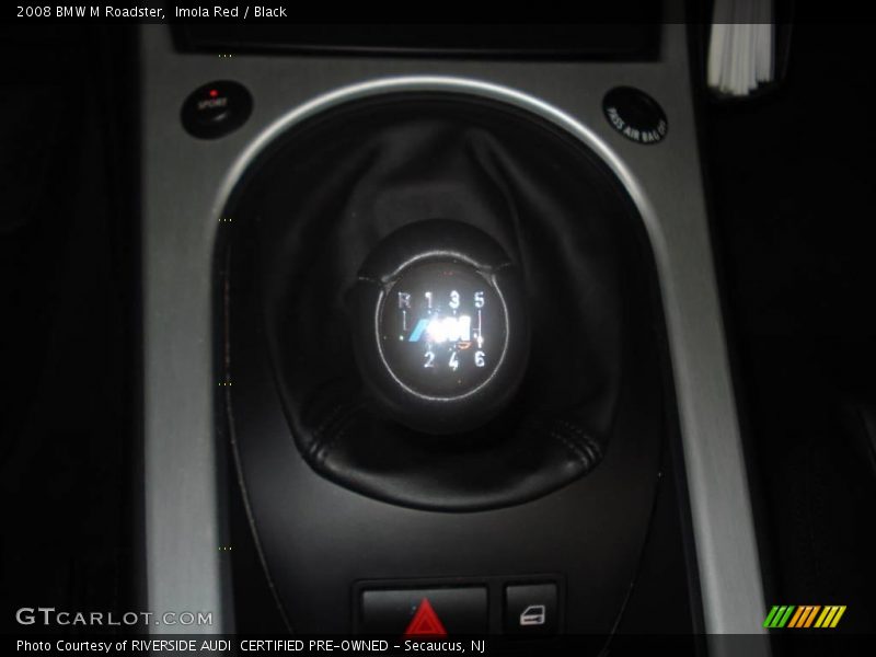 Imola Red / Black 2008 BMW M Roadster