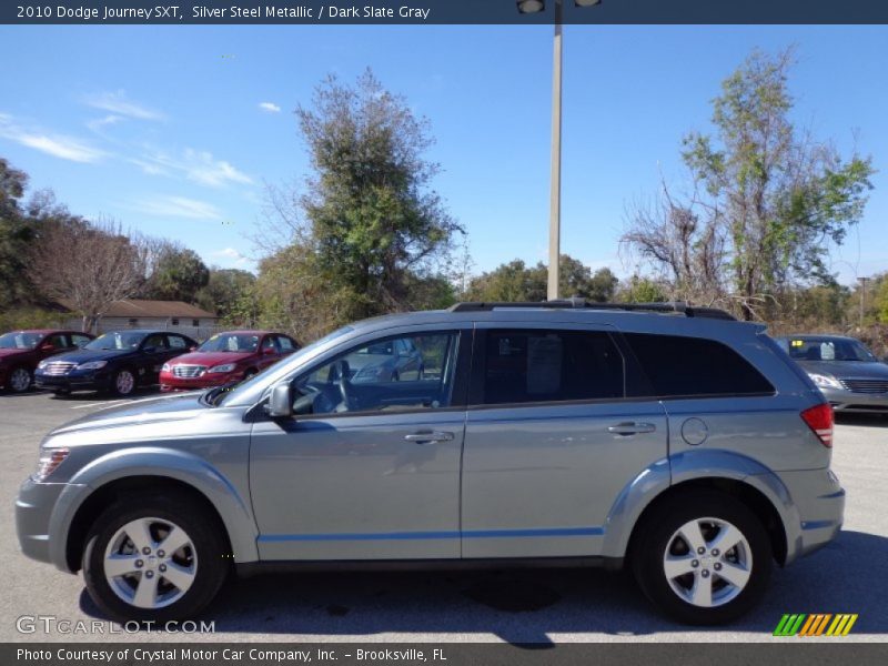 Silver Steel Metallic / Dark Slate Gray 2010 Dodge Journey SXT