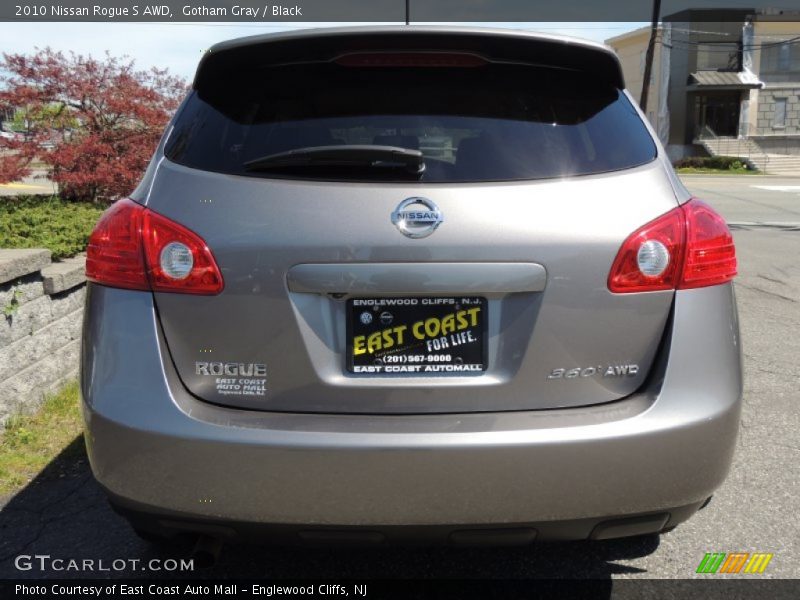 Gotham Gray / Black 2010 Nissan Rogue S AWD