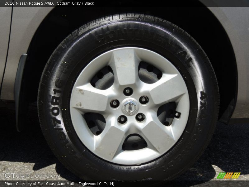 Gotham Gray / Black 2010 Nissan Rogue S AWD