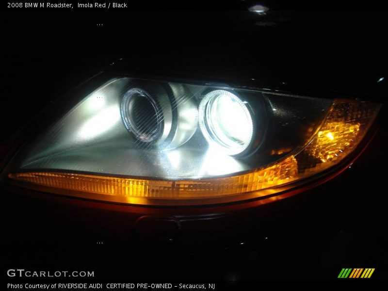 Imola Red / Black 2008 BMW M Roadster
