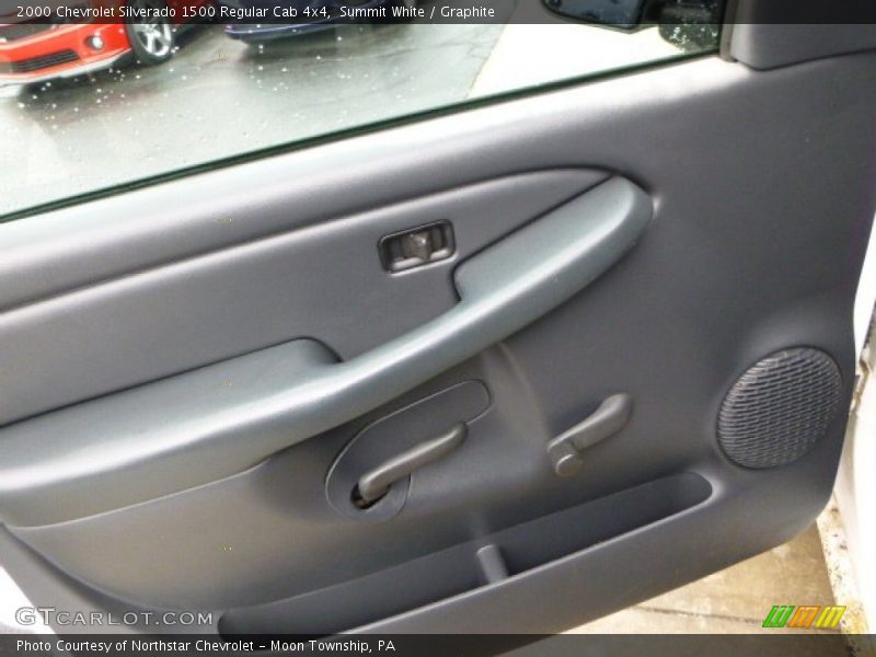 Summit White / Graphite 2000 Chevrolet Silverado 1500 Regular Cab 4x4