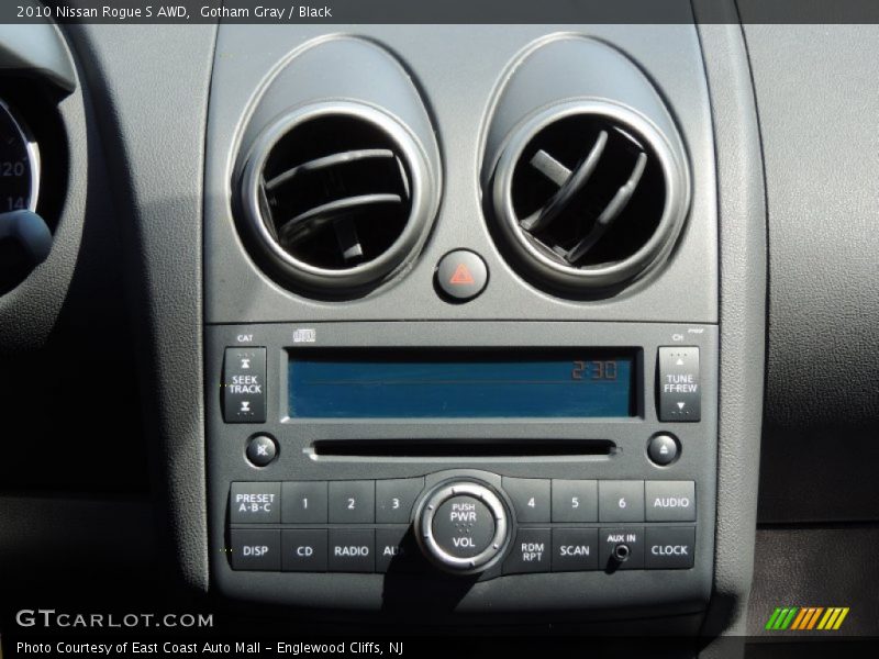 Gotham Gray / Black 2010 Nissan Rogue S AWD
