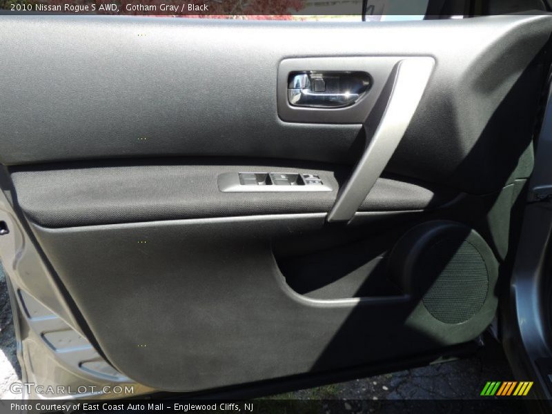 Gotham Gray / Black 2010 Nissan Rogue S AWD