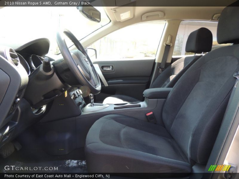 Gotham Gray / Black 2010 Nissan Rogue S AWD
