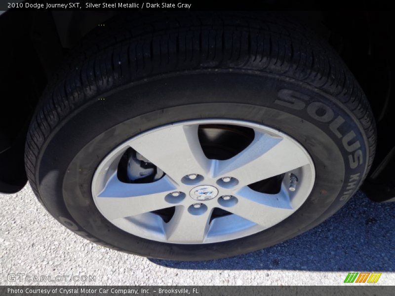 Silver Steel Metallic / Dark Slate Gray 2010 Dodge Journey SXT