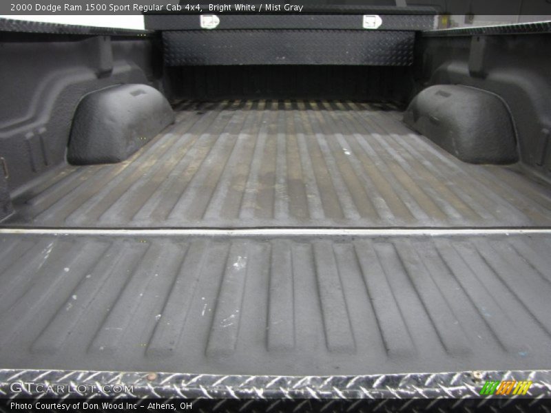 Bright White / Mist Gray 2000 Dodge Ram 1500 Sport Regular Cab 4x4