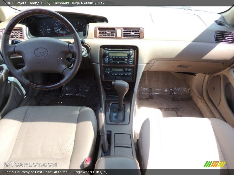 Dashboard of 2001 Camry LE V6