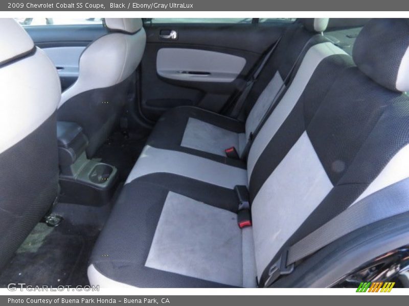 Rear Seat of 2009 Cobalt SS Coupe