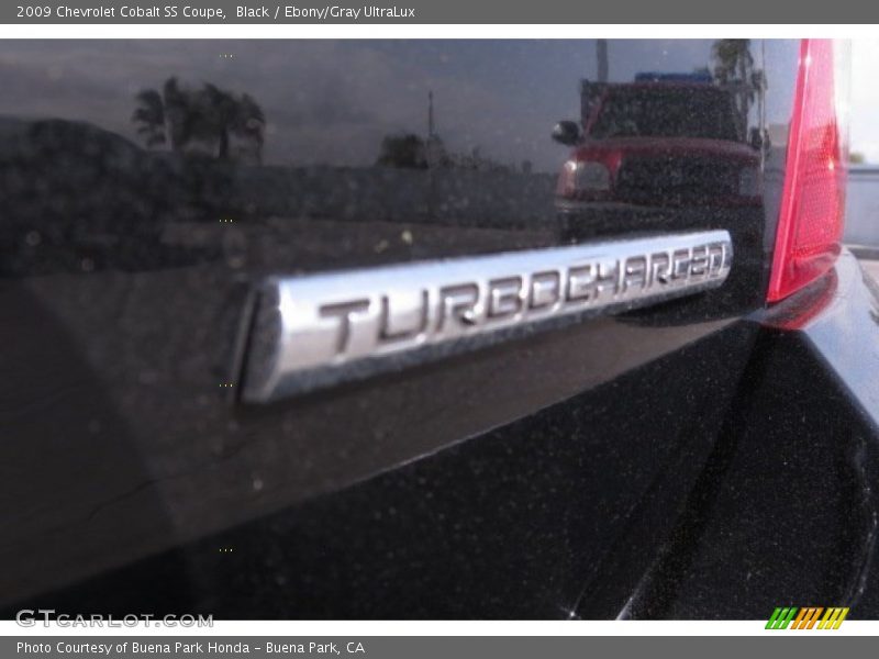 Black / Ebony/Gray UltraLux 2009 Chevrolet Cobalt SS Coupe