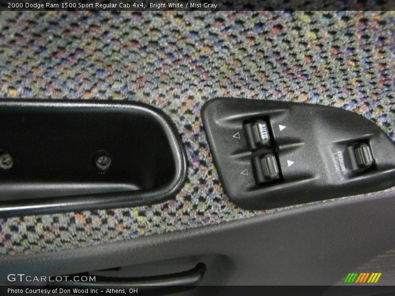 Bright White / Mist Gray 2000 Dodge Ram 1500 Sport Regular Cab 4x4