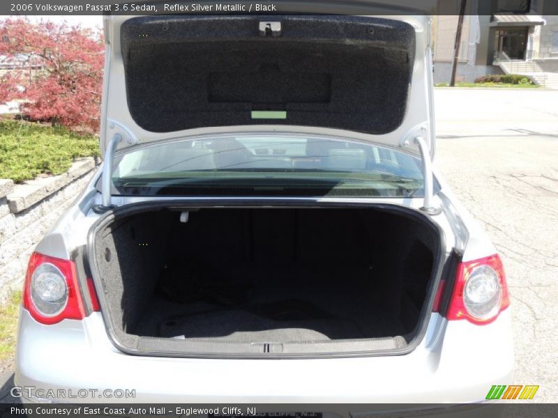 Reflex Silver Metallic / Black 2006 Volkswagen Passat 3.6 Sedan