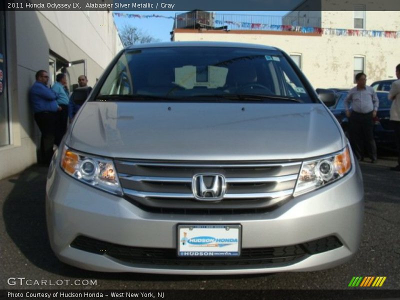 Alabaster Silver Metallic / Gray 2011 Honda Odyssey LX