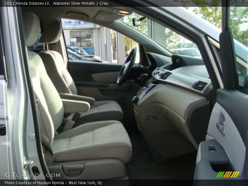Alabaster Silver Metallic / Gray 2011 Honda Odyssey LX