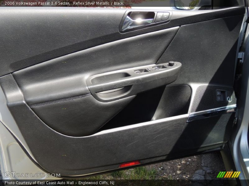 Reflex Silver Metallic / Black 2006 Volkswagen Passat 3.6 Sedan