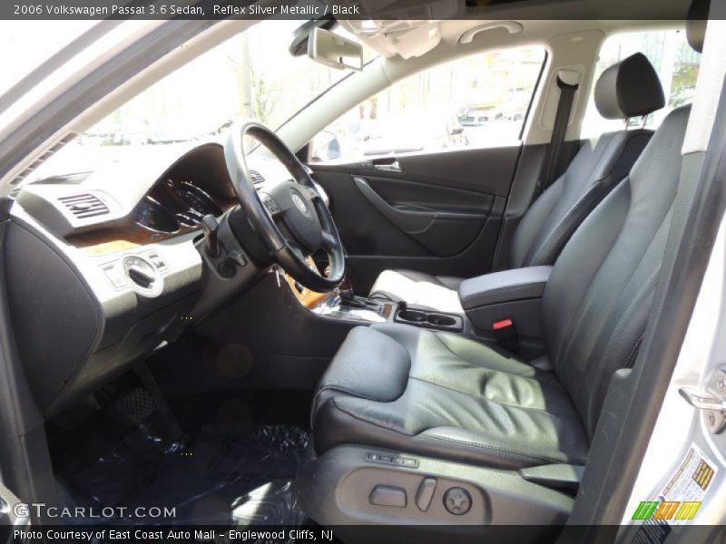 Reflex Silver Metallic / Black 2006 Volkswagen Passat 3.6 Sedan