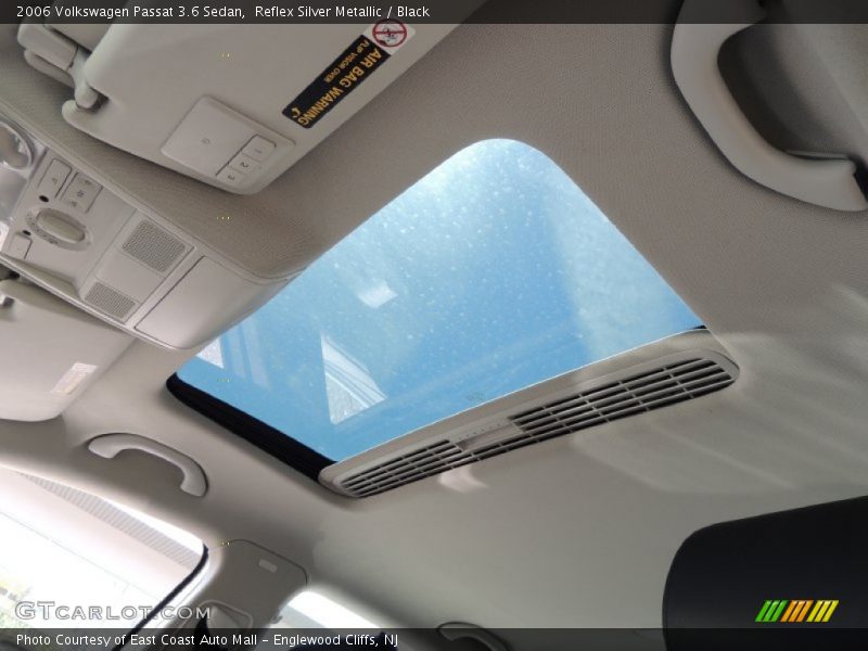Reflex Silver Metallic / Black 2006 Volkswagen Passat 3.6 Sedan