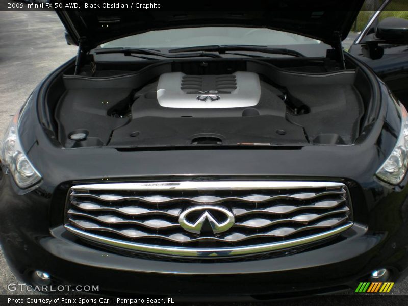 Black Obsidian / Graphite 2009 Infiniti FX 50 AWD