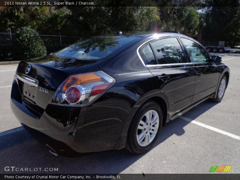 Super Black / Charcoal 2011 Nissan Altima 2.5 SL