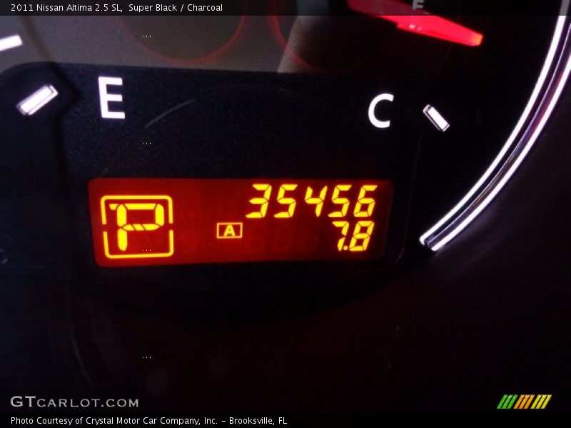 Super Black / Charcoal 2011 Nissan Altima 2.5 SL