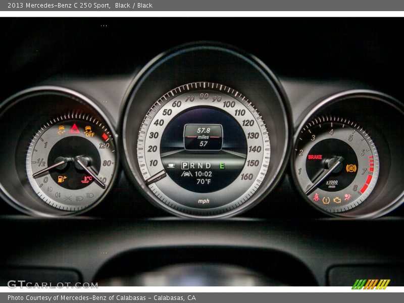 Black / Black 2013 Mercedes-Benz C 250 Sport