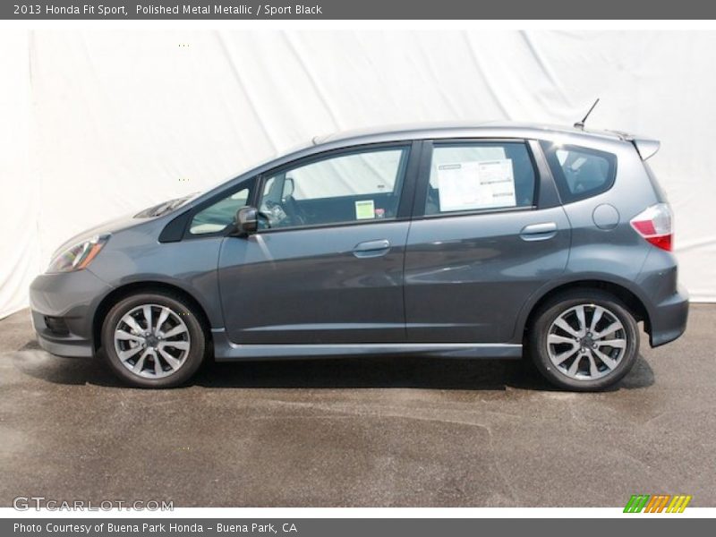 Polished Metal Metallic / Sport Black 2013 Honda Fit Sport