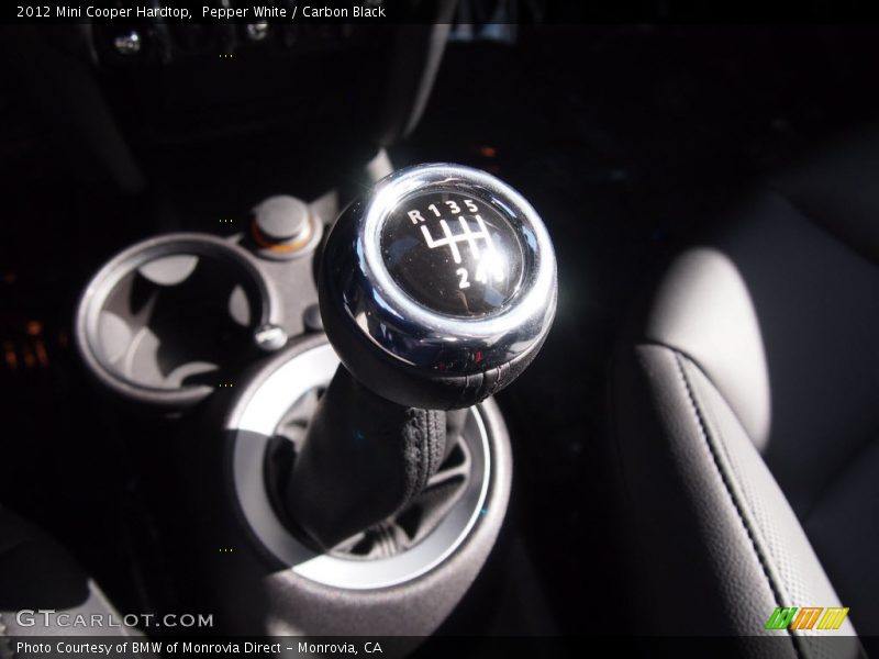 Pepper White / Carbon Black 2012 Mini Cooper Hardtop